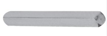 Drückerstift 9 mm verz.